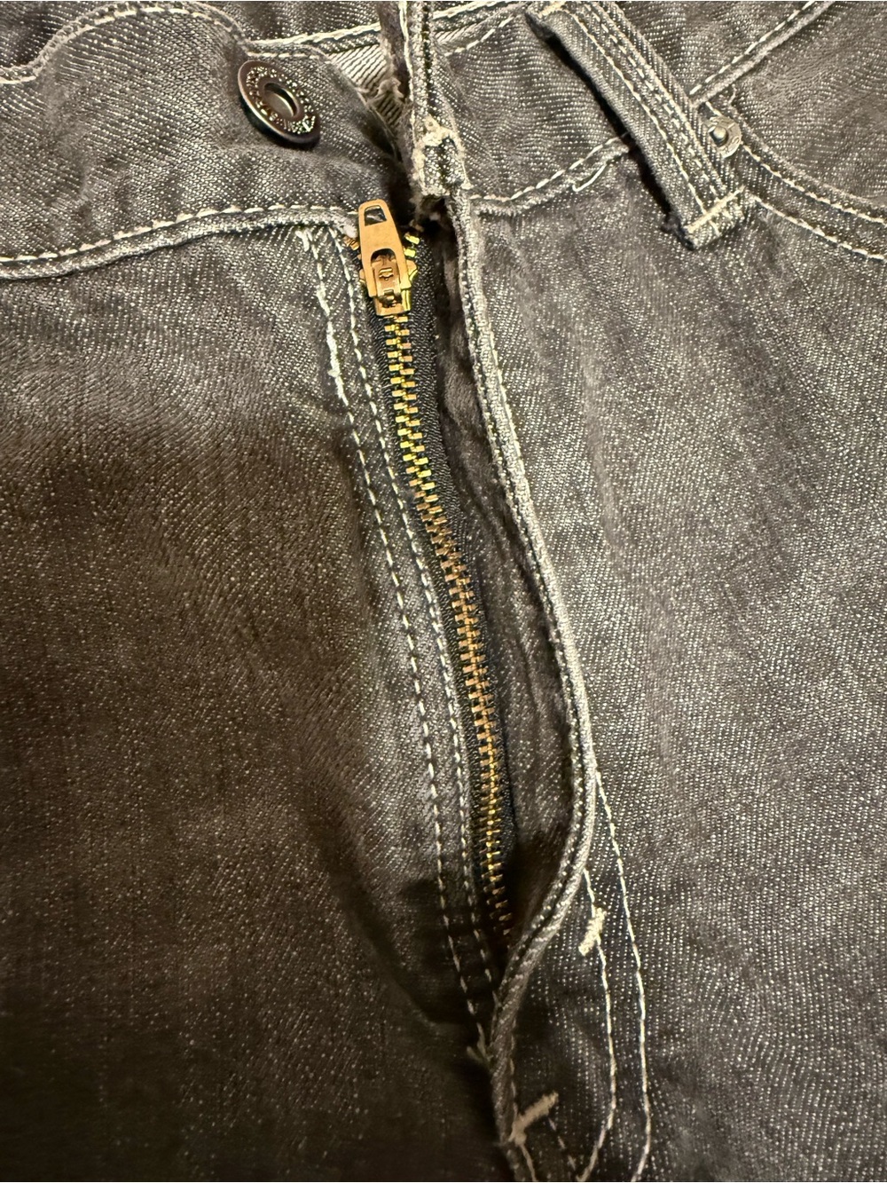 Levi's 527 Men's Washed Gray Relaxed Jeans - Picture 5 of 6